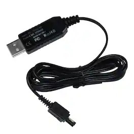 HQRP - USB Charger Adapter for JVC Camcorder AP-V14 AP-V15 AP-V16 - 5 Volt Input, 11 Volt 1 Amp Output