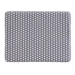Butler Specialty - Laguna 30.5 in. Seat Height Rectangular Rattan Backless Bar Stool - Gray And White