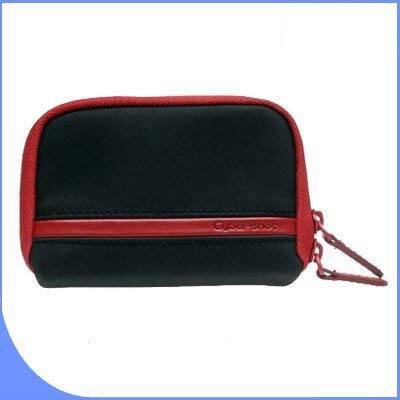 Alt View 2. Sony - Sony LCS-MDA Cybershot Carrying Case (Black & Red) for Sony DSCW330 DSCW350 DSCW370 DSCW510 DSCW520 DSCW530 DSCW560 Digi.