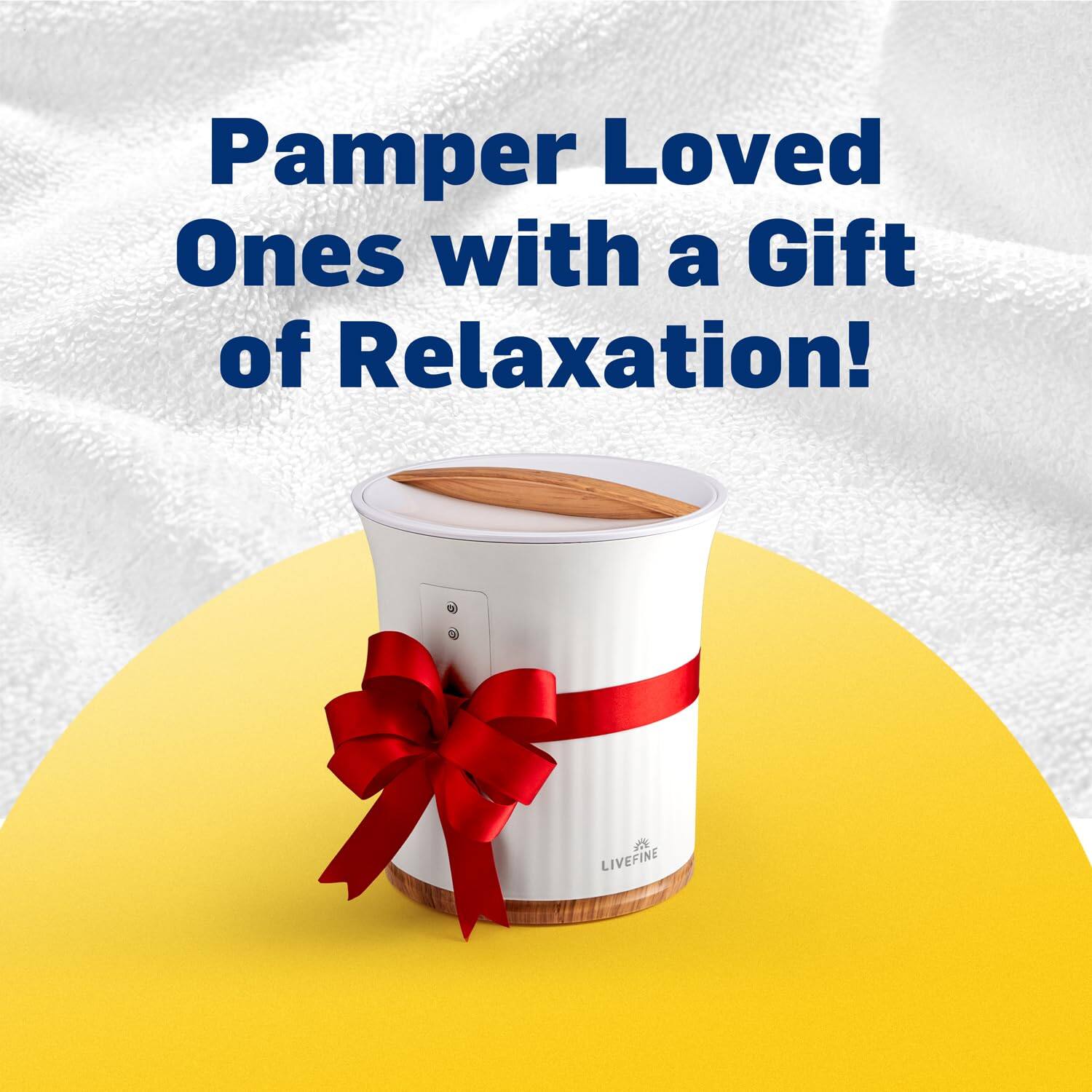Pamper Loved Ones with a Gift of Relaxation!  
LIVEFINE