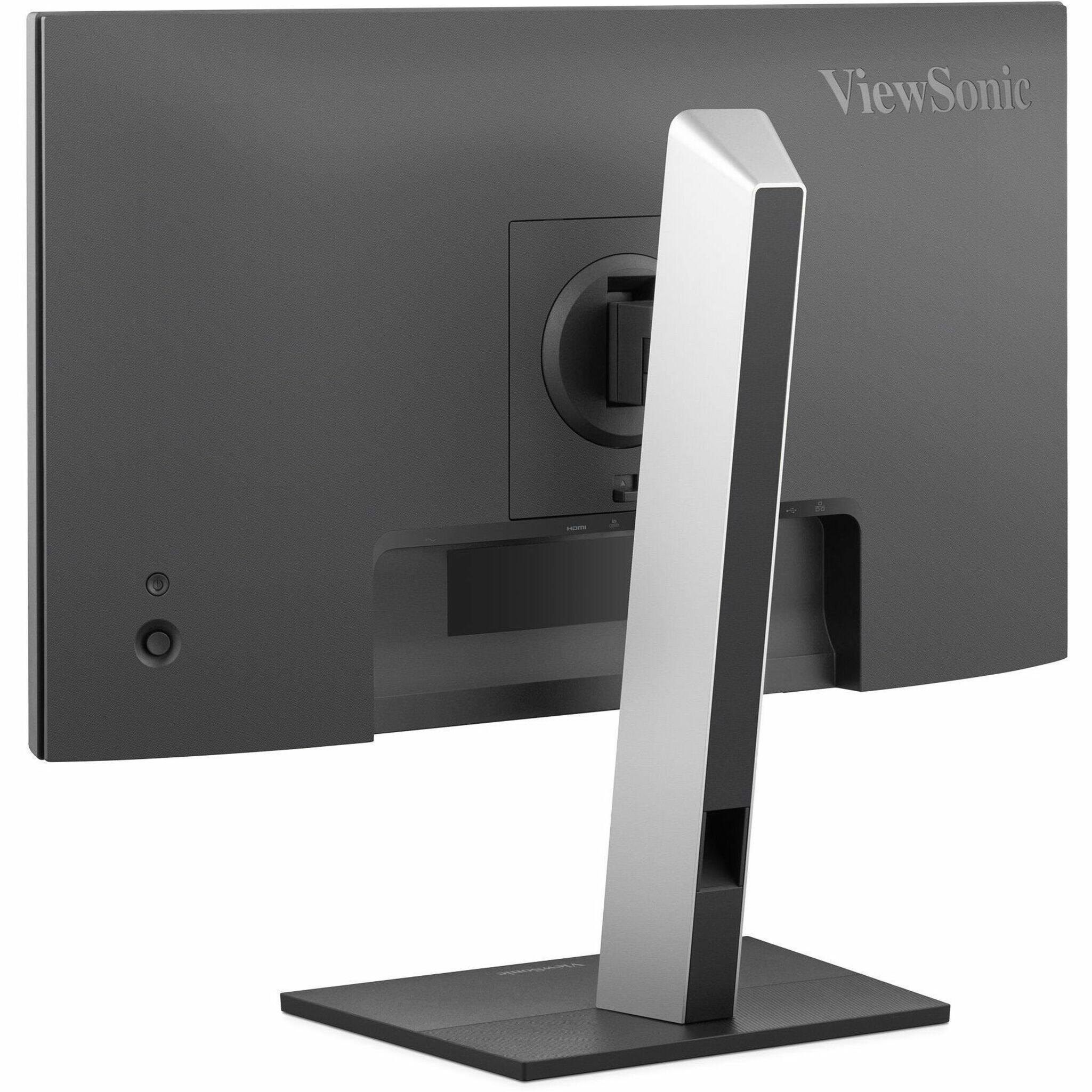 Alt View 21. ViewSonic - VG2458 23.8" IPS LED FHD 100Hz Monitor (USB, HDMI) - Black.