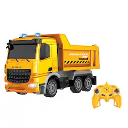 Lexibook - Crosslander PRO Radio Controlled Dump Truck with Light and Sounds Effects