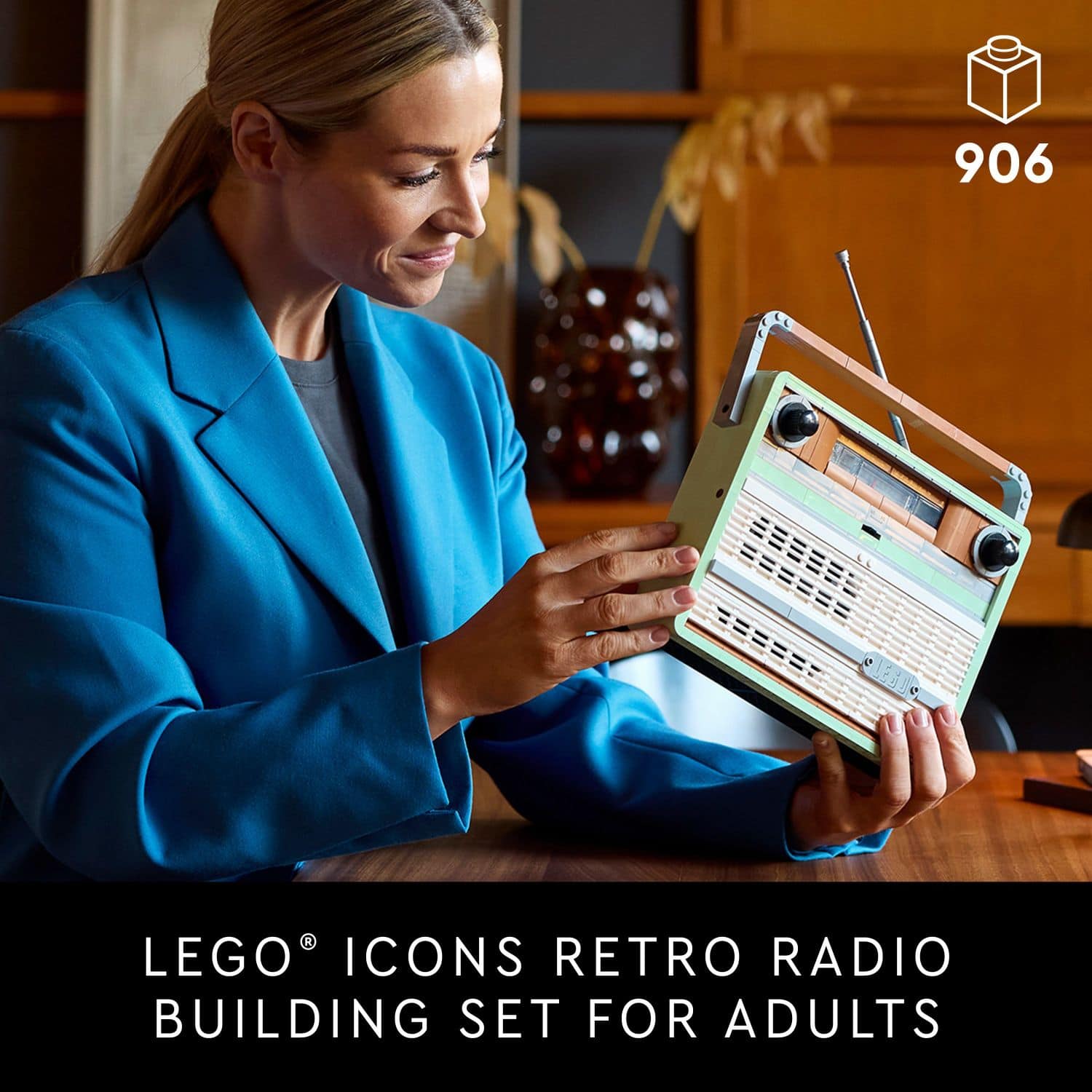 LEGO ICONS RETRO RADIO BUILDING SET FOR ADULTS