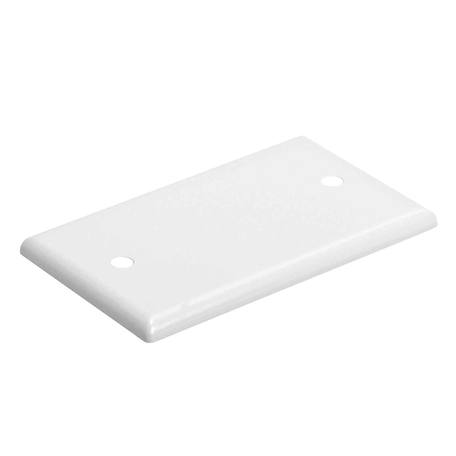Left. Cmple.com - Cmple - Keystone Wall Plate Cover Ethernet Wall Plates for Modular Inserts, RJ45 Keystone Jack - 1 Gang GFCI - White.