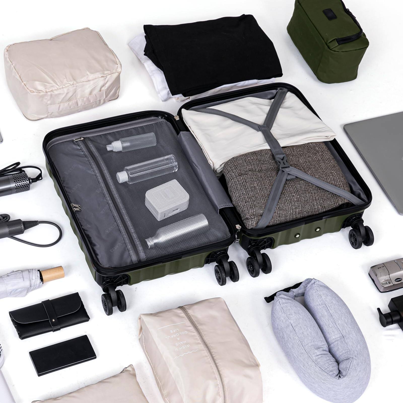 I have 4 colorful items: