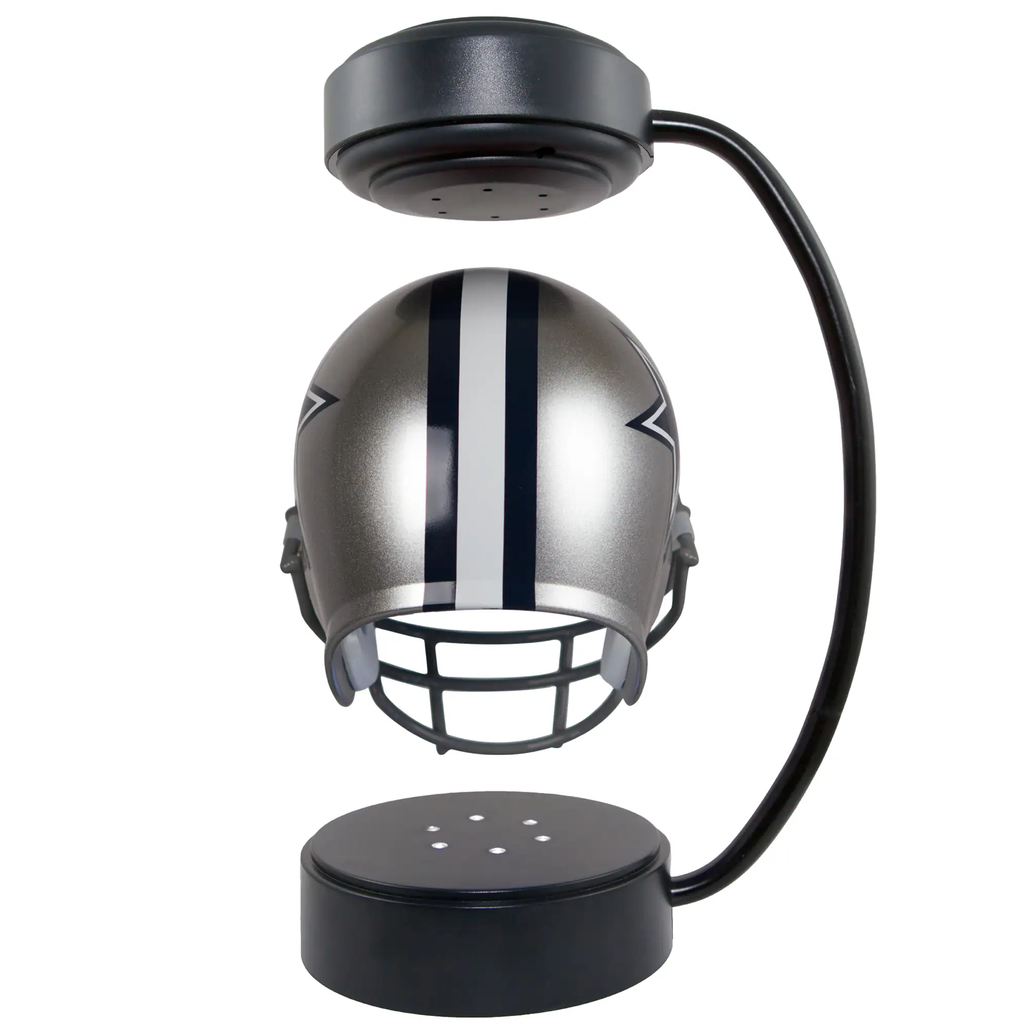 Alt View 3. Pegasus - Dallas Cowboys Hover Team Helmet - Silver.