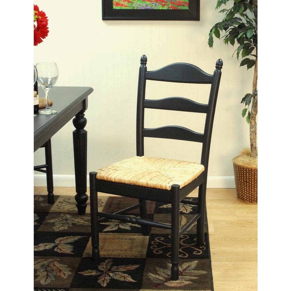 Alt View 1. Carolina Chair & Table - Vera Dining Chair - Antique Black - Black.