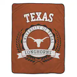 Pegasus - Texas Longhorns 50" x 60" University Crest Ultra Soft Blanket - Multicolor