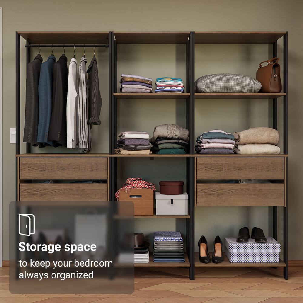 Storage space to keep your bedroom always organized