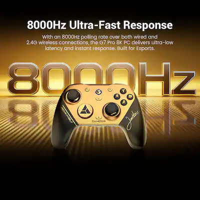 GameSir G7 Pro 8k Wireless Controller for PC, Mag Res TMR Sticks GameSir G7 Pro 8k Wireless Controller for PC, Mag Res TMR Sticks