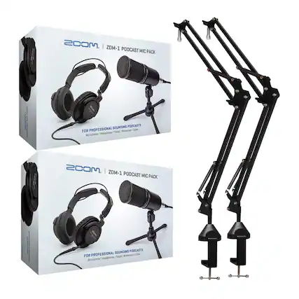200M. | ZDM-1 PODCAST MIC PACK | SOUNDING PODCASTS FOR PROFESSIONAL Trped Rediciee Calre Microphone | Headphones 200M. | ZDM-1 PODCAST MIC PACK | SOUNDING PODCASTS FOR PROFESSIONAL Trpod #ndormen Cable Microphone | Headphones