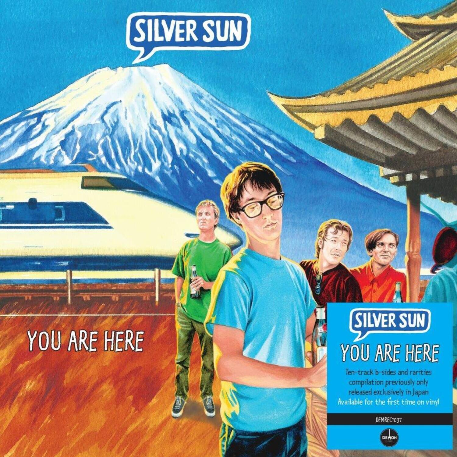 SILVER SUN  
YOU ARE HERE  

Ten-track b-sides and rarities compilation previously only released exclusively in Japan  
Available for the first time on vinyl  

DEMRCT1037  
DEMON