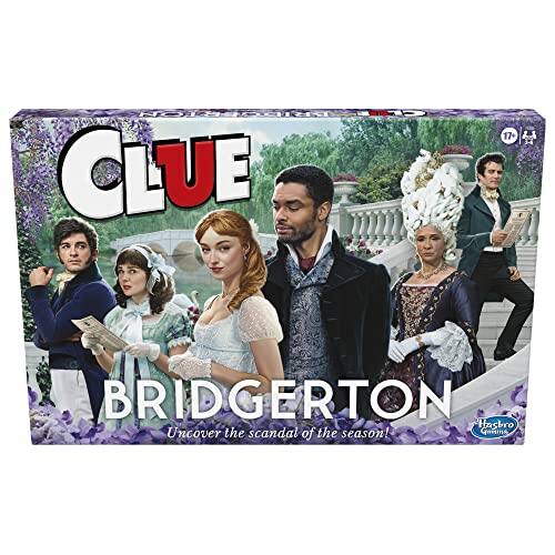 CLUE  
BRIDGERTON  
Uncover the scandal of the season!  
Hasbro