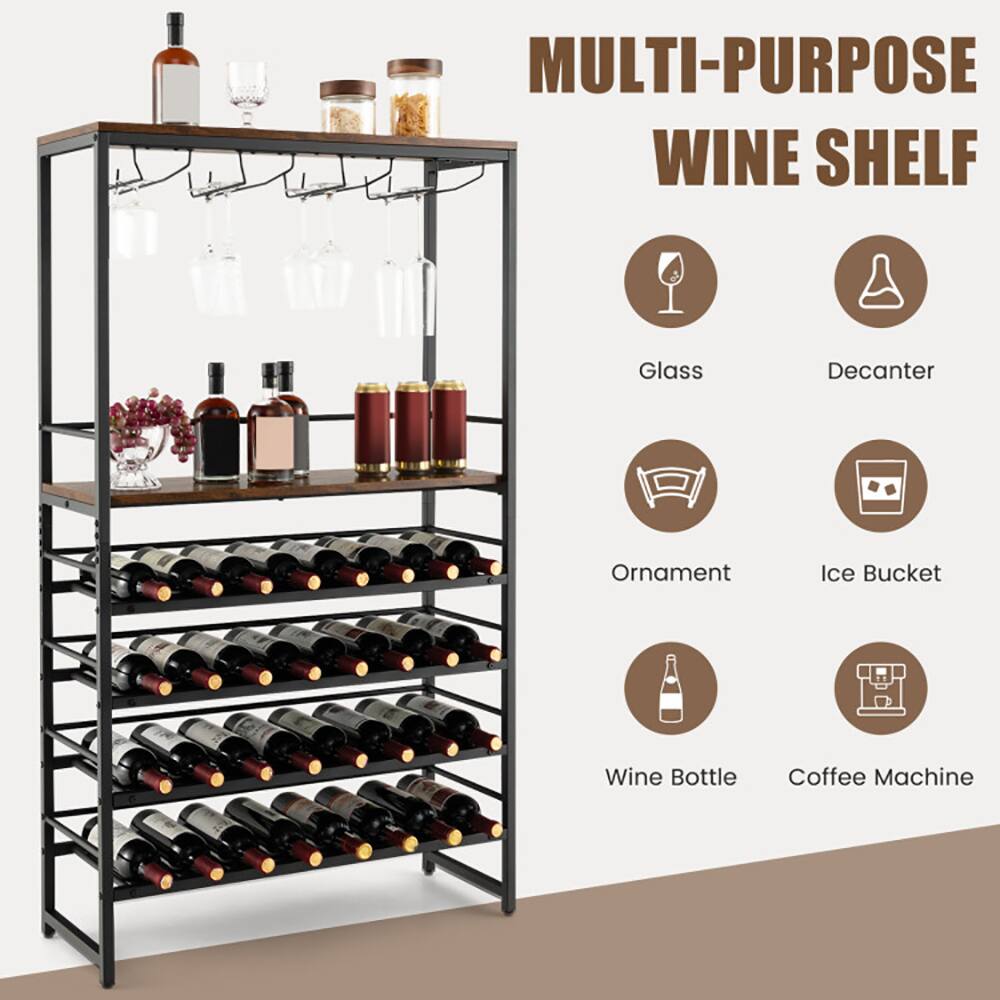 MULTI-PURPOSE WINE SHELF

- Glass
- Decanter
- Ornament
- Ice Bucket
- Wine Bottle
- Coffee Machine