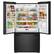 Left. Whirlpool - 25.2 Cu. Ft. French Door Refrigerator with Internal Water Dispenser - Black.