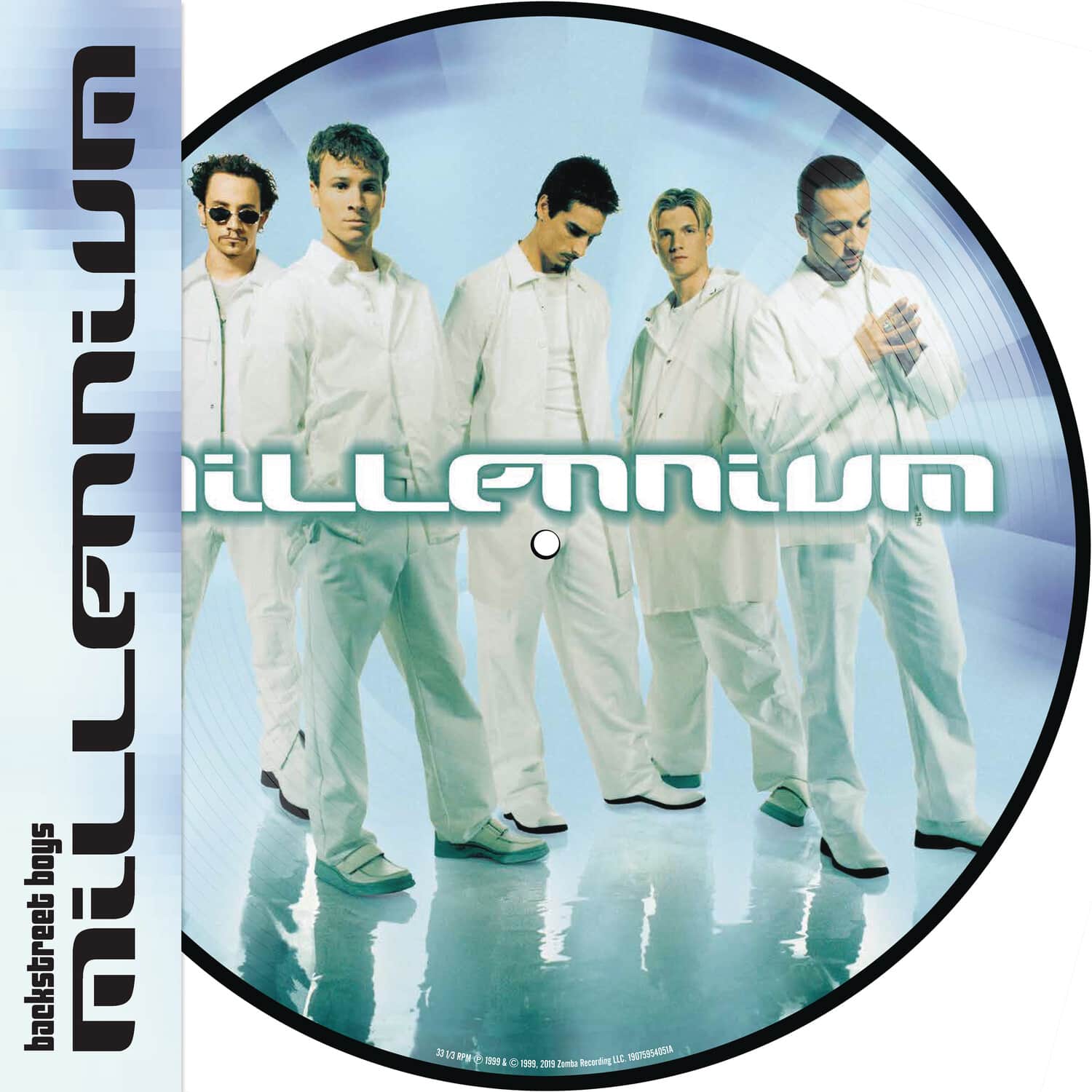 Millennium  
Backstreet Boys  

Millennium  
Backstreet Boys  

33 1/3 RPM 1998 & 1999, 2007 Zomba Recording LLC, 00102954-015A