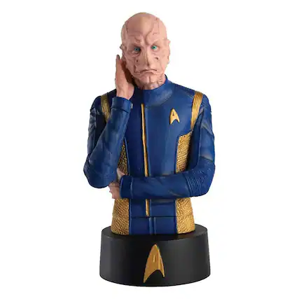 Front. Eaglemoss - Eaglemoss Star Trek Official Busts Collection | Commander Saru - Multi-Colored.