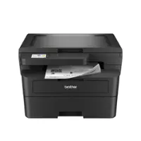 Brother - HL-L2480DW Wireless Black-and-White Refresh Subscription Eligible 3-in-1 Laser Printer - Gray - Front_Zoom