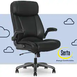 Serta - Serta® Torrington Big & Tall Office Chair - Black