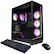 Front. CyberPowerPC - Gaming Desktop - Intel Core i5-14400F - NVIDIA GeForce RTX 5060 Ti 8GB - 16GB DDR5 - 2TB PCIe 4.0 SSD - Black.