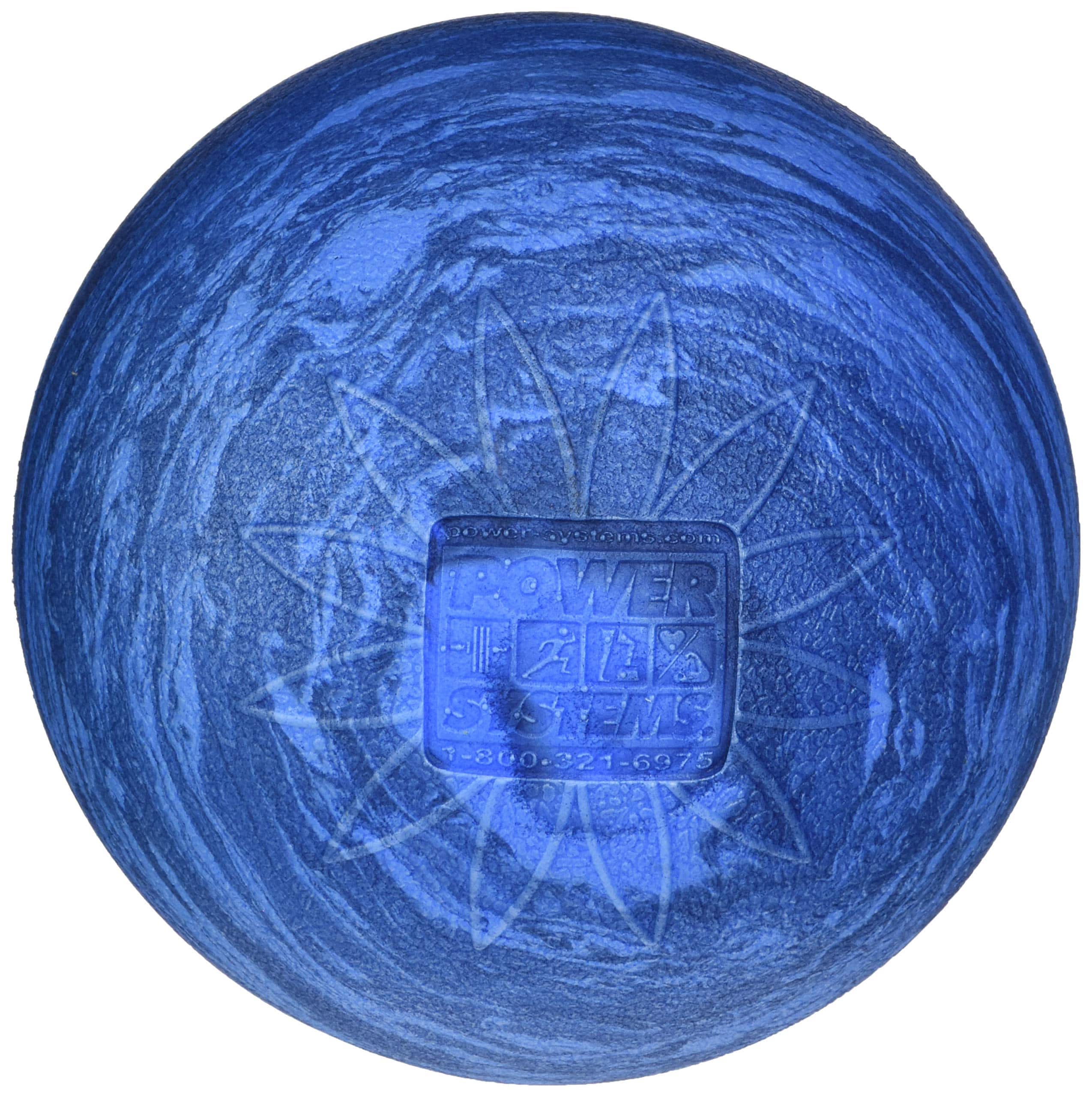Power Systems - Myo-Release Massage Ball – 6" EVA Therapy Ball for Trigger Point Relief - Blue