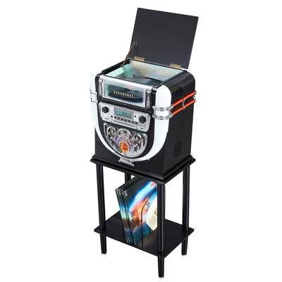 Arkrocket Boston Tabletop Jukebox Record Player Entertainment Arkrocket Boston Tabletop Jukebox Record Player Entertainment