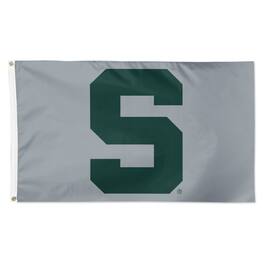 WinCraft - Michigan State Spartans 3' x 5' Single-Sided Deluxe Secondary Team Logo Flag - Multicolor