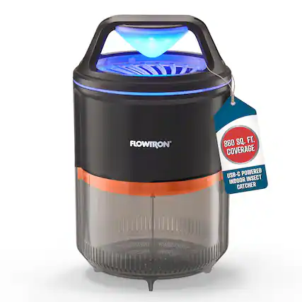 FLOWTRON 860 sq. ft. Coverage USB-C Powered Indoor Insect Catcher