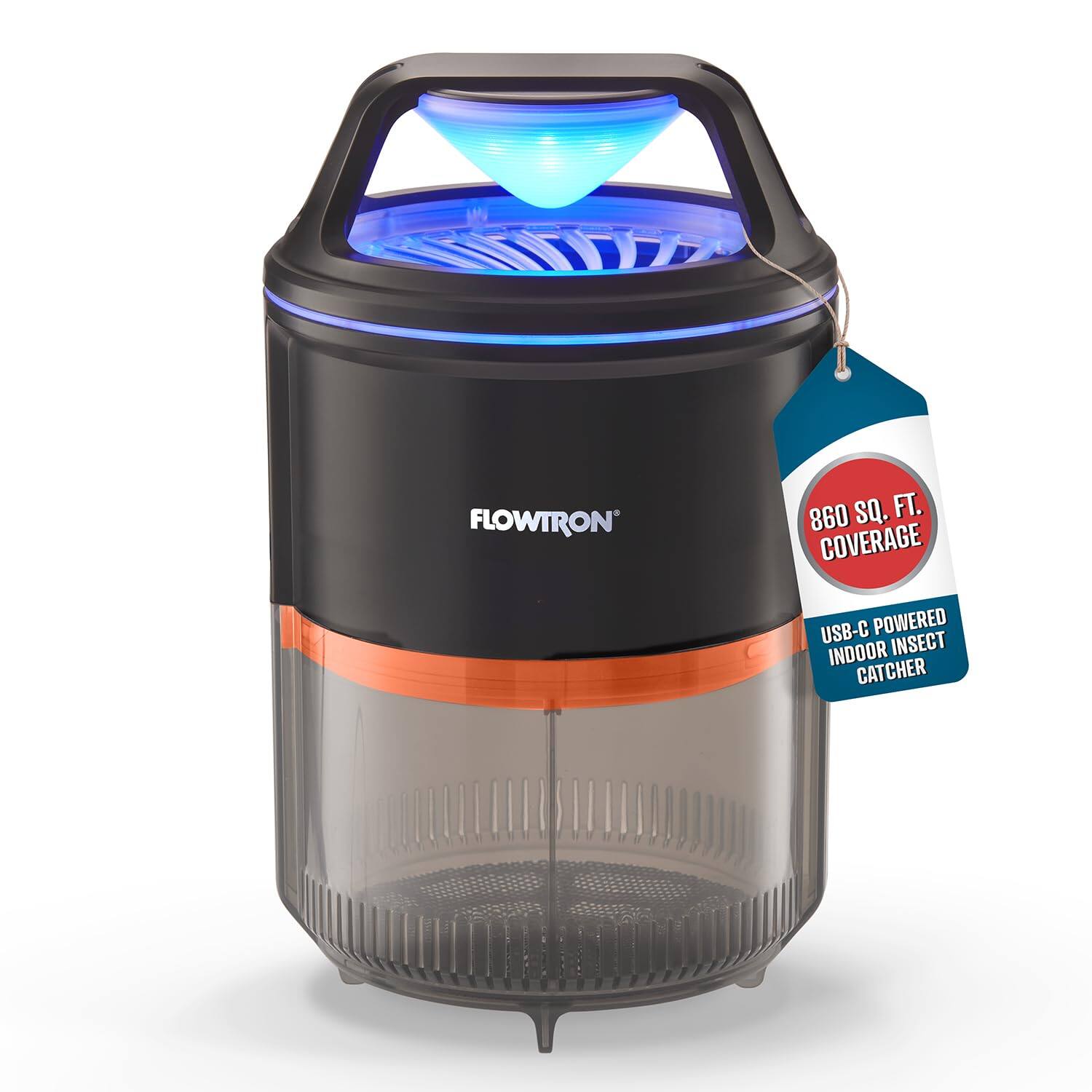 FLOWTRON 860 sq. ft. Coverage USB-C Powered Indoor Insect Catcher