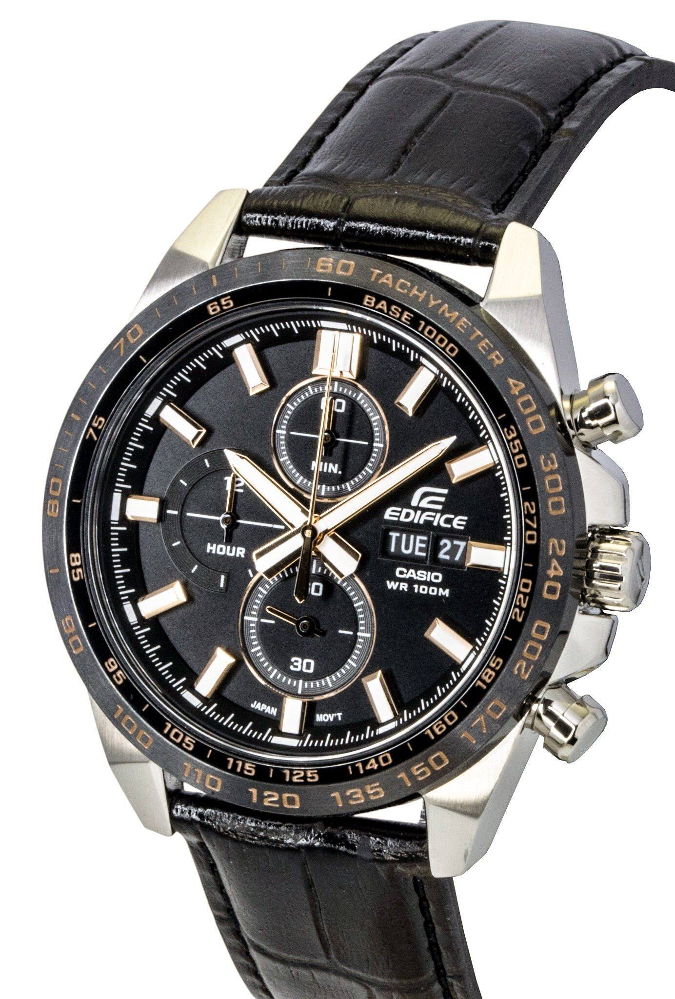 60 65 BASE TACHYMETER 70 1000 75 0 400 IN. 350 08 2 EDIFICE E 300 TUE 270 HOUR 27 85 I CASIO 240 O WR 100M 220 06 - 200 95 30 185 JAPAN MOV'T 100 105 160 170 I 110 115 I 125 140 150 120 135