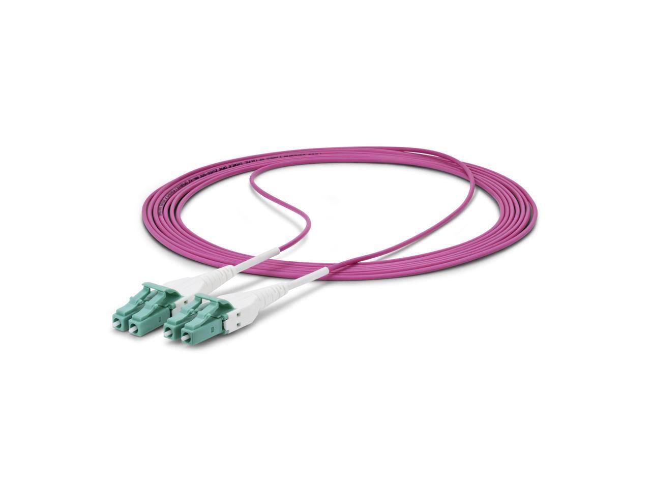 Alt View 9. StarTech.com - StarTech 2m LC to LC UPC OM4 Multimode Fiber Cable 50/125 100G OFNR.