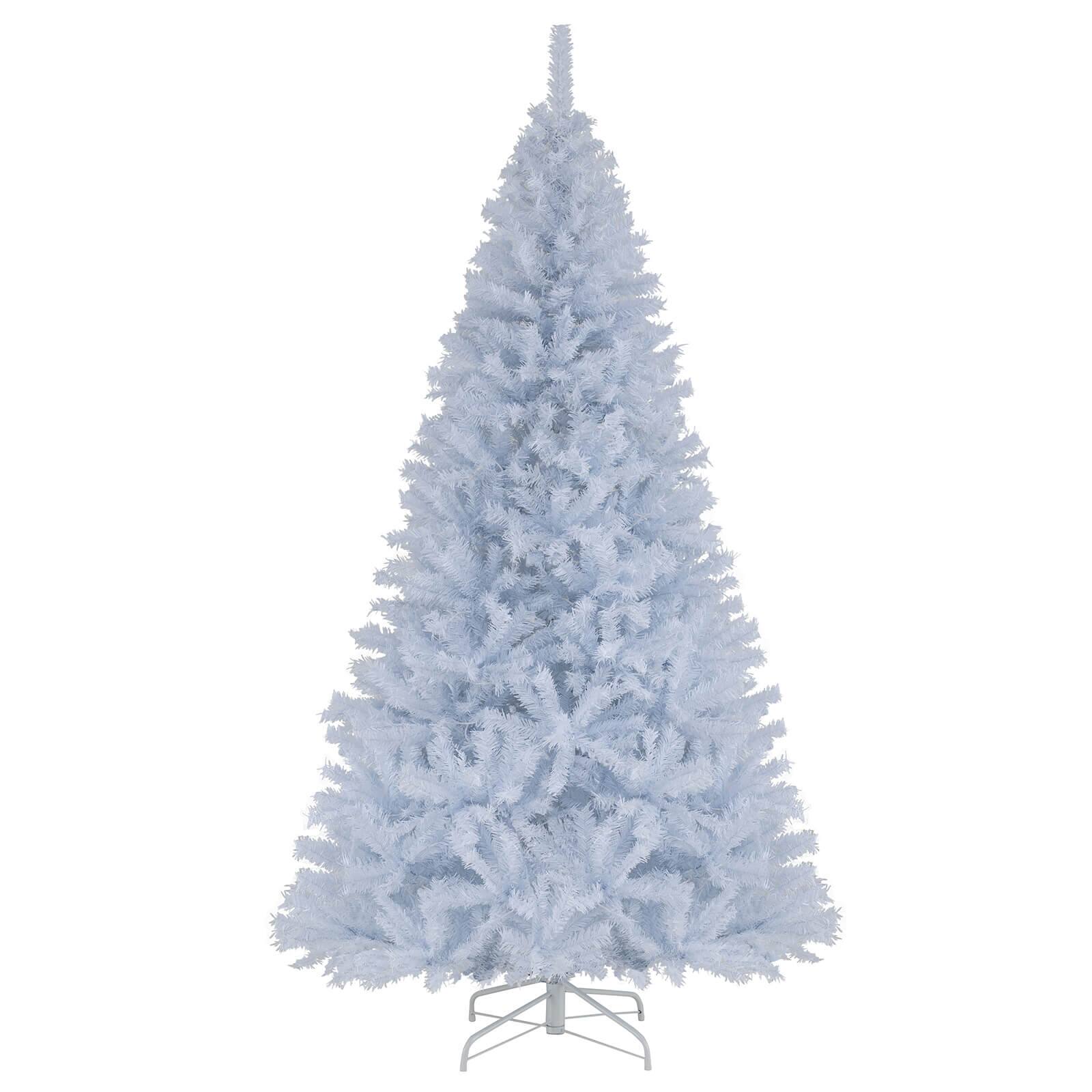 Alt View 10. Costway - Costway 7 FT Artificial Christmas Tree with 1346 Branch Tips 400 Lights 11 Lighting Modes - White.