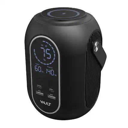 75%
60%
Input: 60W
Output: 140W
VAULT