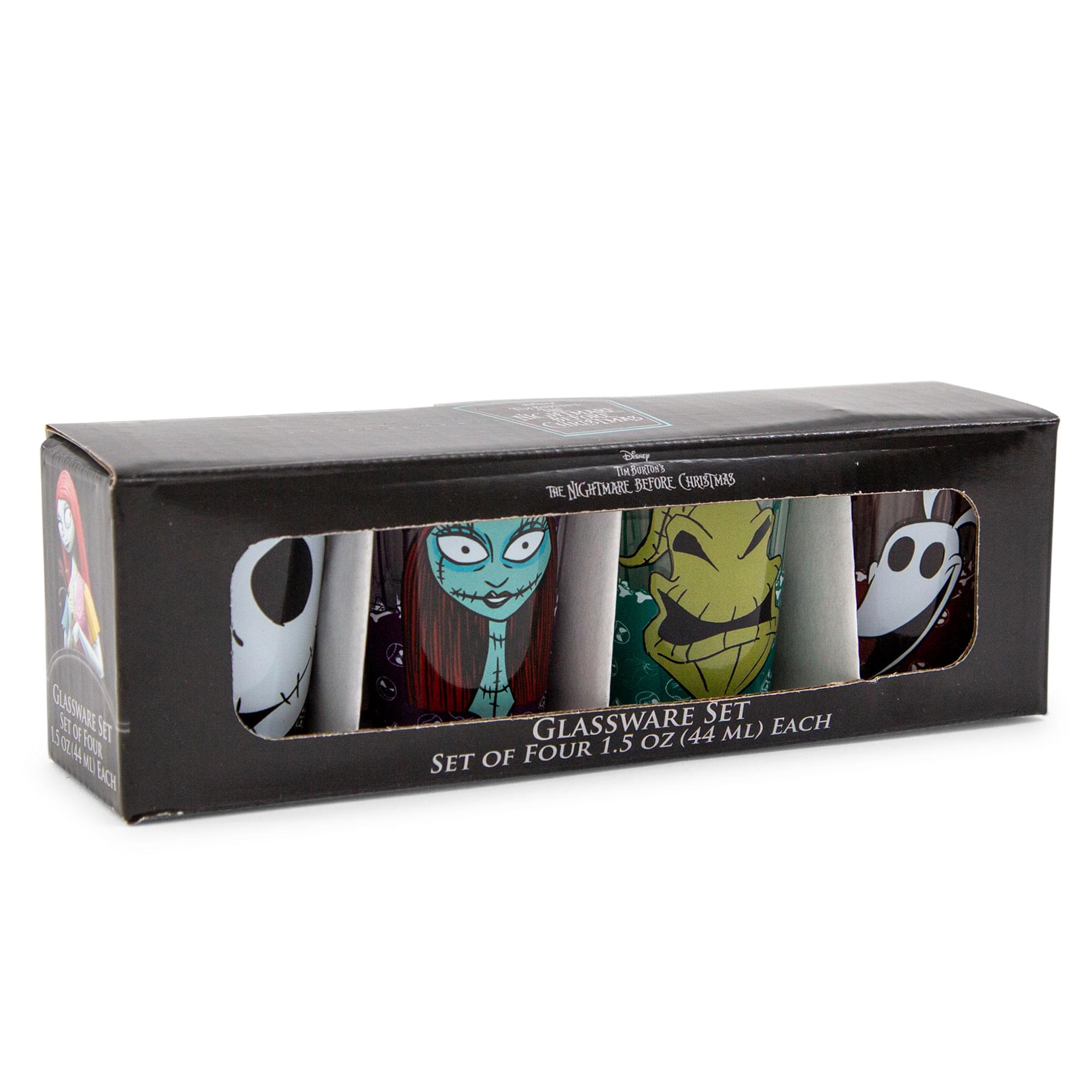 The Nightmare Before Christmas  
Glassware Set  
Set of Four 1.5 oz (44 ml) Each