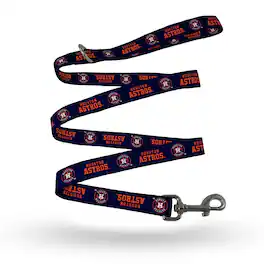 Sparo - Houston Astros Double Print Pet Leash - Blue