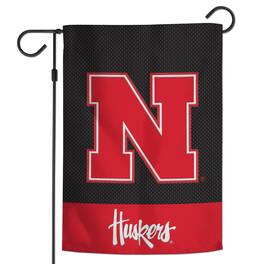 WinCraft - Nebraska Huskers 12" x 18" Applique Garden Flag - Multicolor