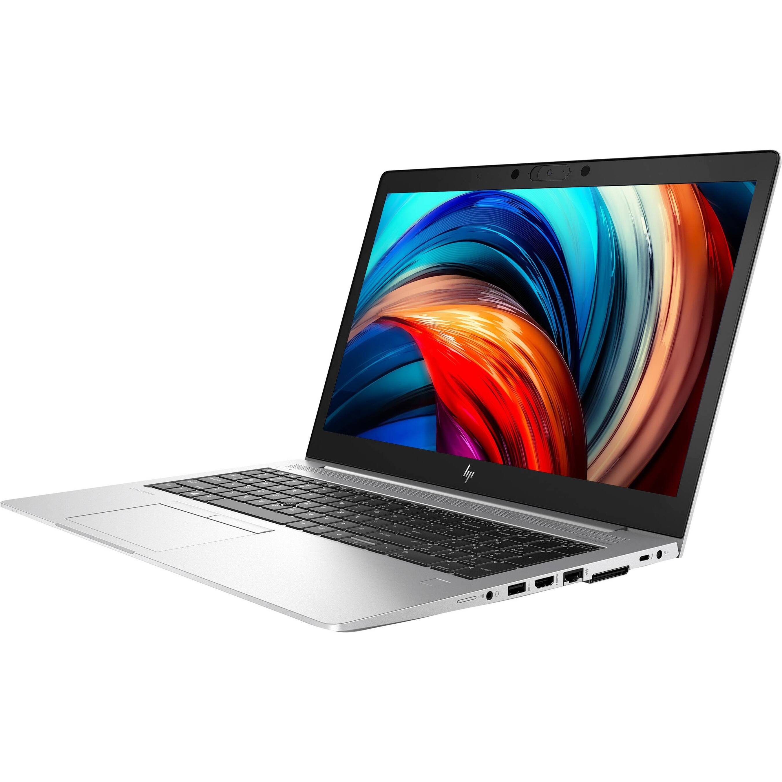 Left. HP - Refurbished HP 850 G6 Laptop, Core i7-8665U 1.9GHz, 16GB, 512GB SSD, 15.6" FHD, Win11P64, CAM, A GRADE - Silver.