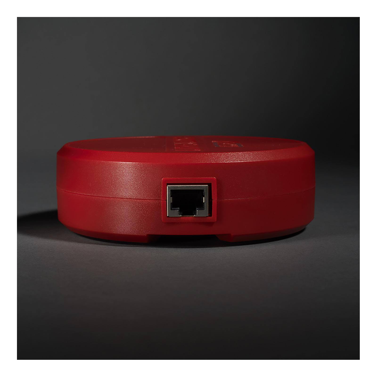 Back. Lithe Audio - PoE Adaptor Module - Red.