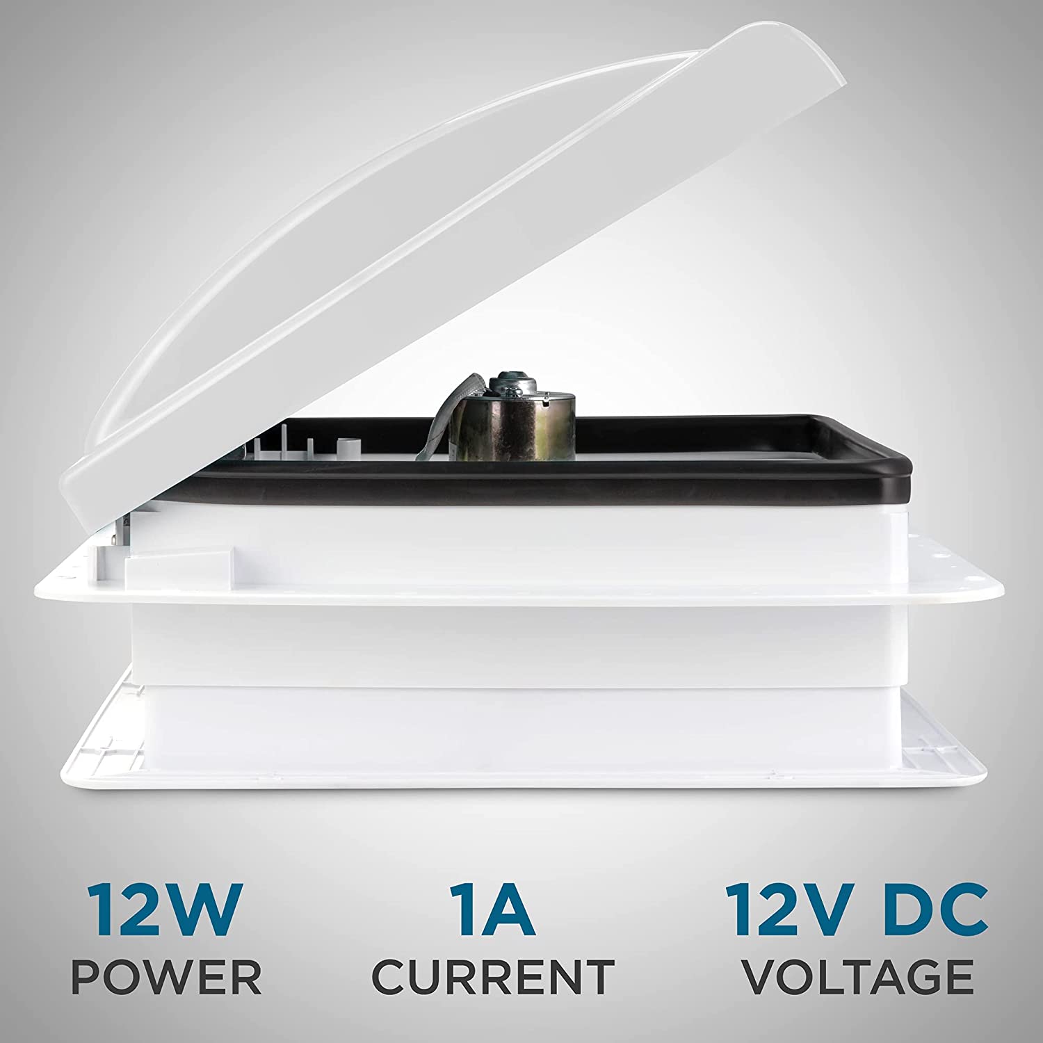 12W POWER, 1A CURRENT, 12V DC VOLTAGE