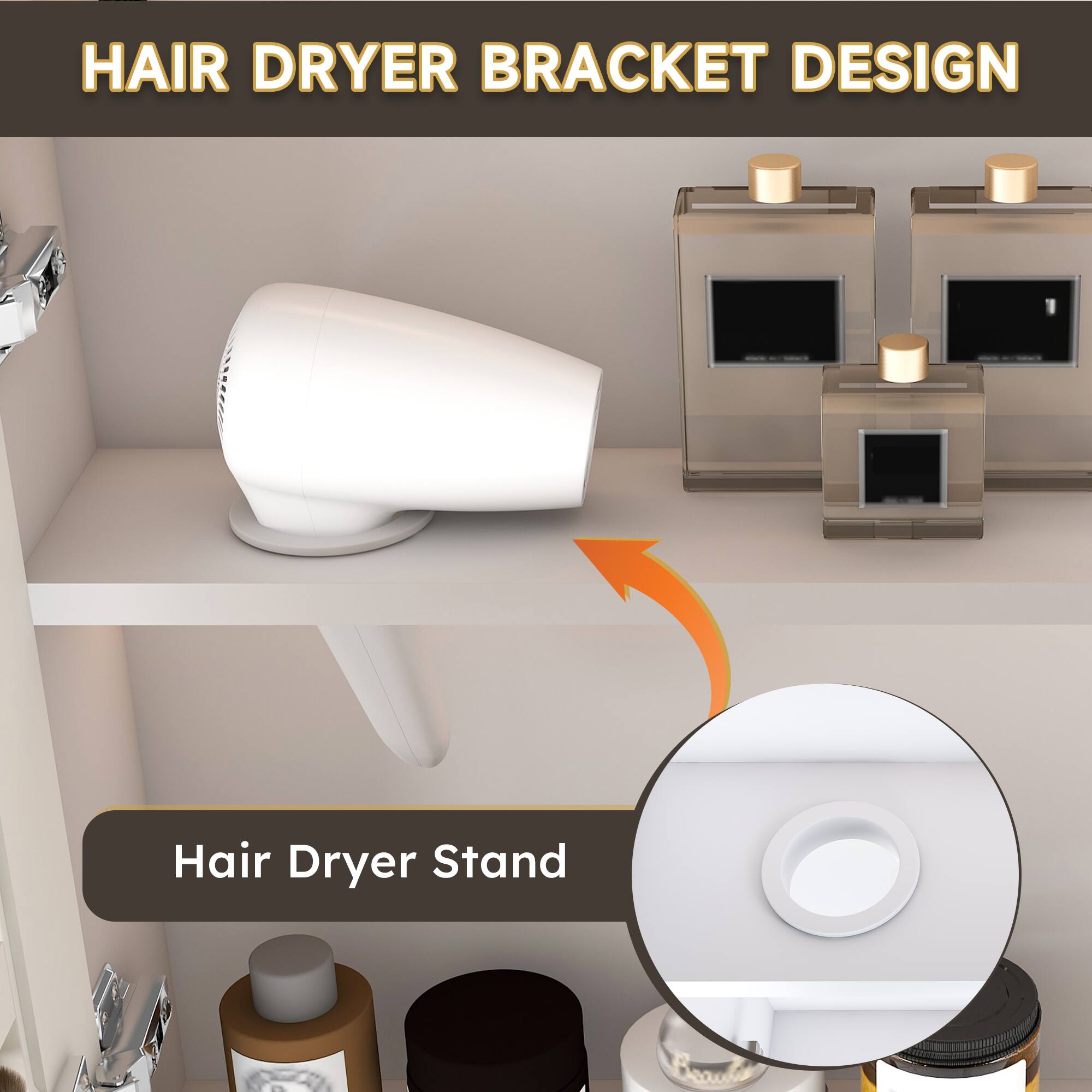 HAIR DRYER BRACKET DESIGN

Hair Dryer Stand