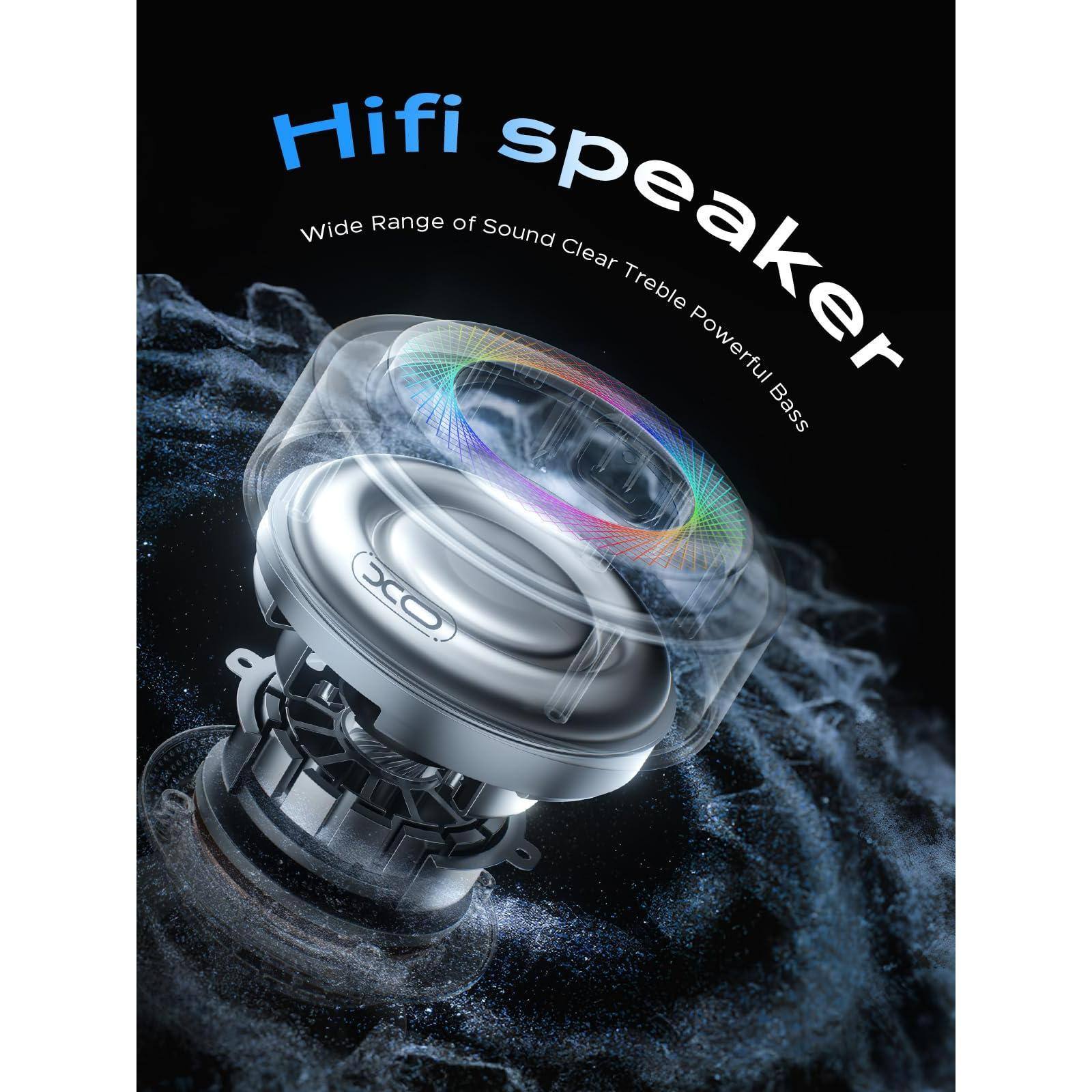 Hifi Speaker  
Wide Range of Sound, Clear Treble, Powerful Bass