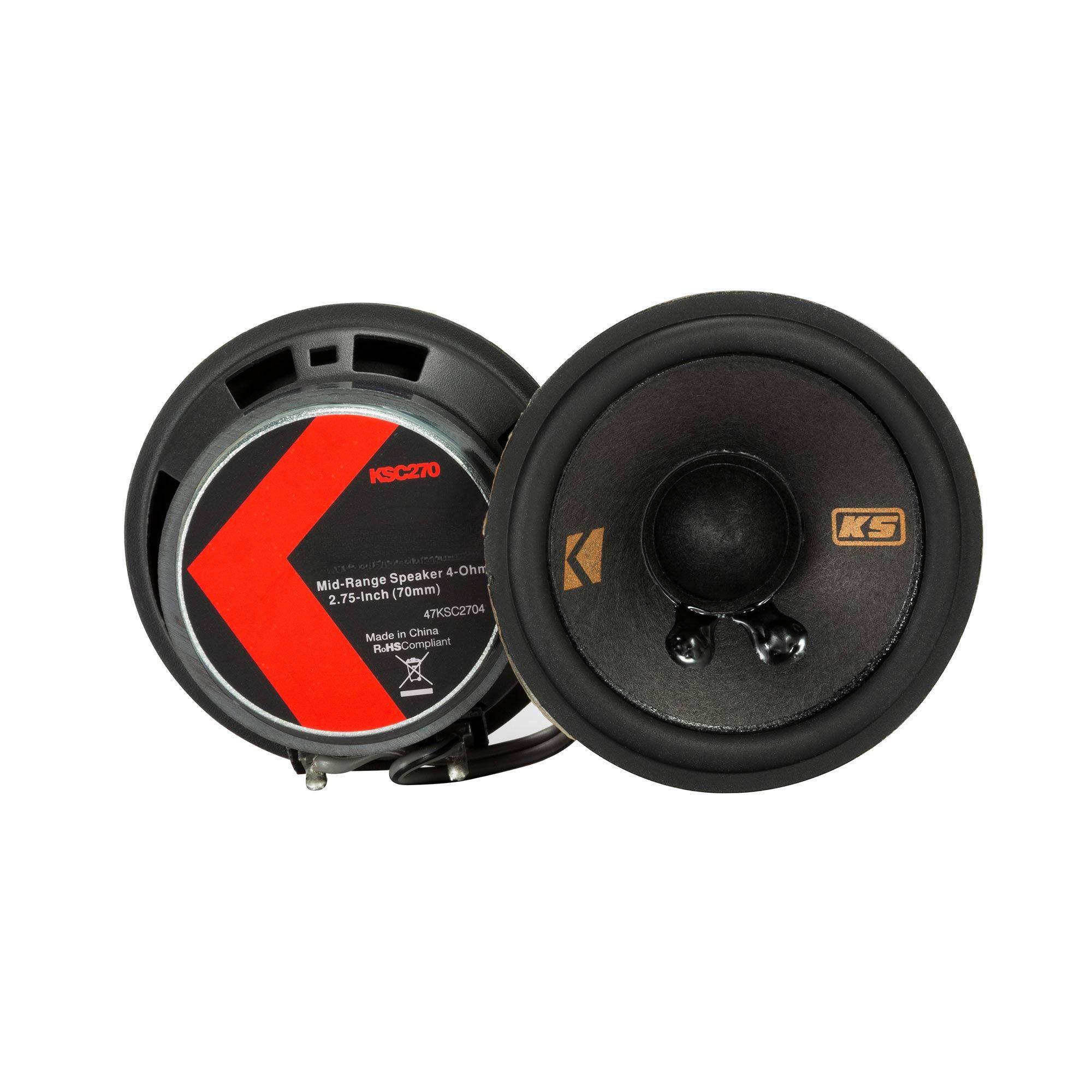 KSC270 Sd 4-Ohm Mid-Range Speaker 2.75-Inch (70mm) 47KSC2704 Made in China FLHSCompliant KS