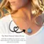 The Most Discreet Safety Device: It looks like beautiful jewelry, but there's a button hidden on the back. 2 clicks alerts friends, family, and police that you need help.