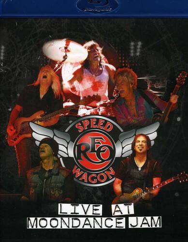 Front. REO Speedwagon - Live at Moondance Jam   - BLU-RAY.