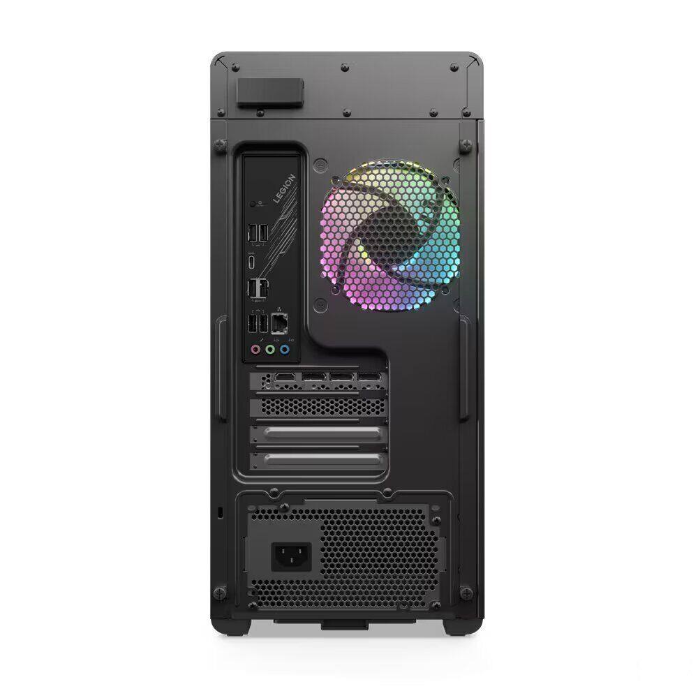 Back. Lenovo - Lenovo Legion T5 26Irb8 Tower PC i7-13700F GeForce RTX 4070 16GB 1TB SSD W11H - Black.