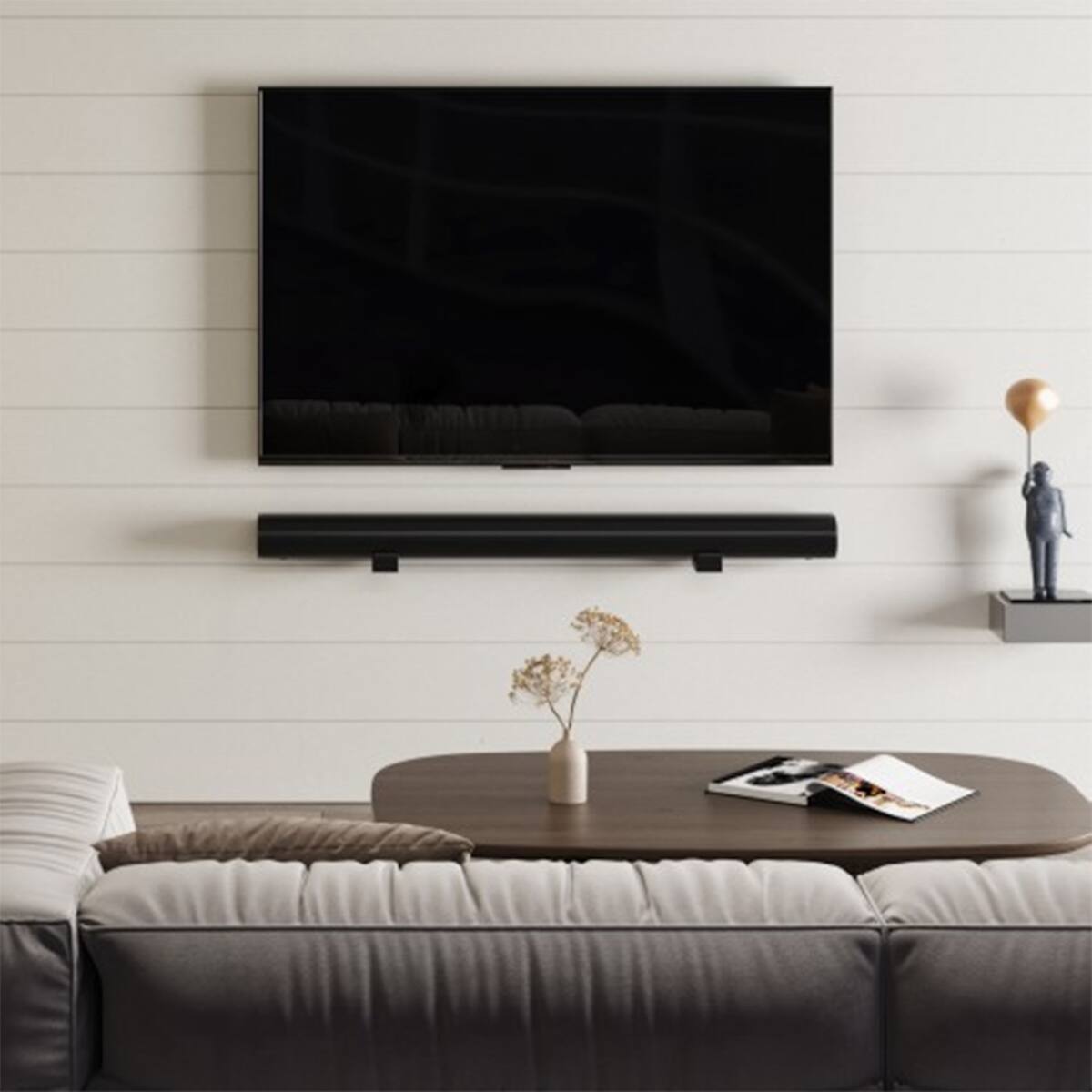 Alt View 8. Bose - Bose Lifestyle Ultra Soundbar, White.
