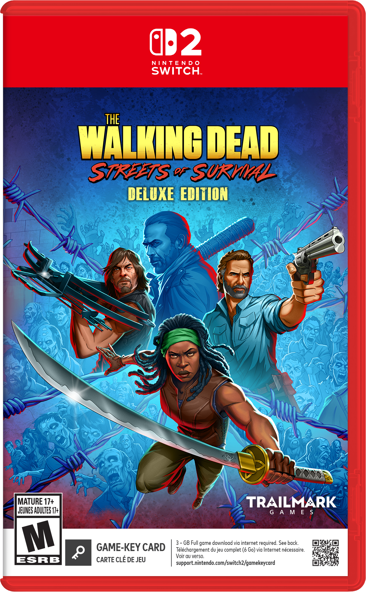 The Walking Dead: Streets of Survival Deluxe Edition - Nintendo Switch 2