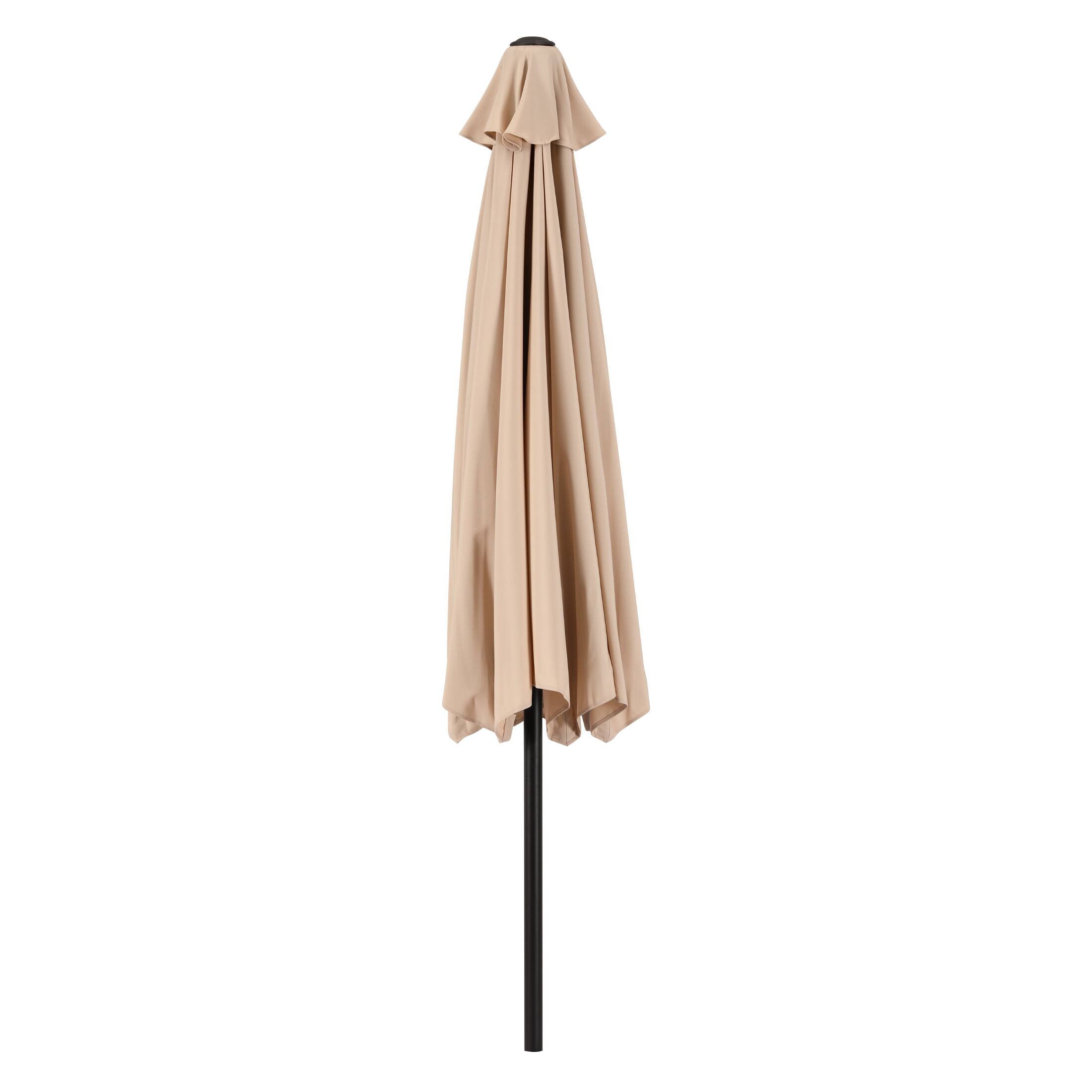 Alt View 1. WestinTrends - WestinTrends Paolo 9 ft. Patio Table Umbrella with tilt and crank features - Beige.