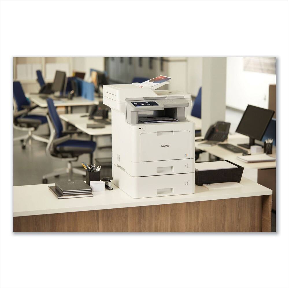 Left. Brother - TC4100 Tower Tray Connector - Gray.