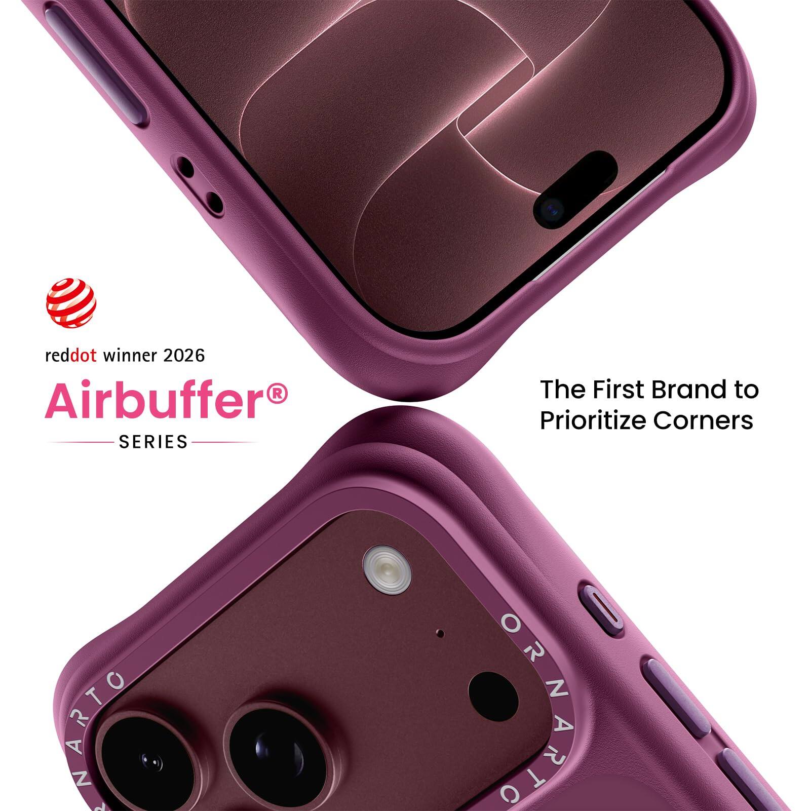 Ornarto for iPhone 18 Pro Case 6.3